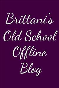 Brittani's Old School Offline Blog