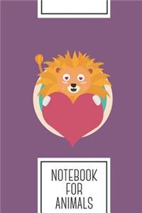 Notebook for Animals