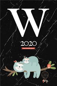 2020 Sloth Tribe Diary Planner