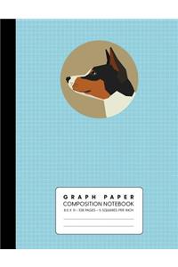 Graph Paper Composition Notebook