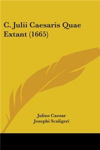 C. Julii Caesaris Quae Extant (1665)