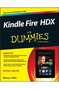 Kindle Fire HDX for Dummies