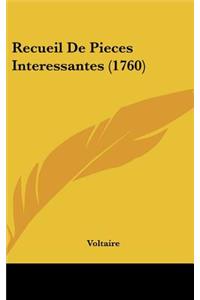 Recueil de Pieces Interessantes (1760)