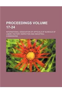 Proceedings Volume 17-24
