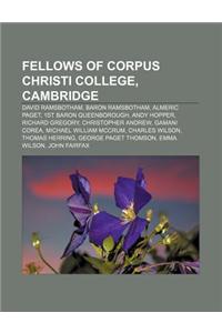 Fellows of Corpus Christi College, Cambridge