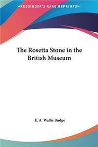 Rosetta Stone in the British Museum