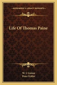 Life of Thomas Paine