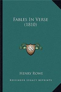 Fables In Verse (1810)
