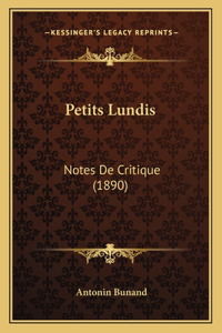 Petits Lundis