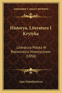 Historya, Literatura I Krytyka
