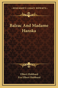 Balzac And Madame Hanska