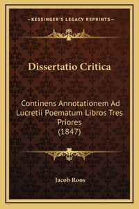 Dissertatio Critica