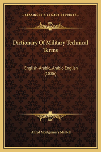 Dictionary Of Military Technical Terms