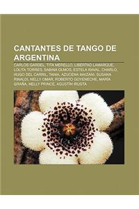 Cantantes de Tango de Argentina