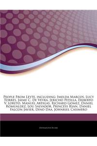 Articles on People from Leyte, Including