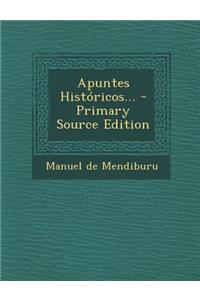 Apuntes Históricos...