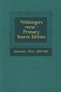 Veldsingers Verse - Primary Source Edition