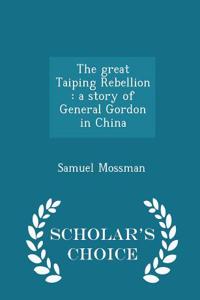 Great Taiping Rebellion