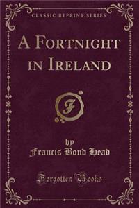 A Fortnight in Ireland (Classic Reprint)