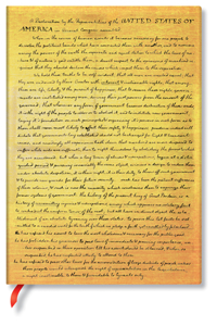 Declaration of Independence Ultra Lined Softcover Flexi Journal