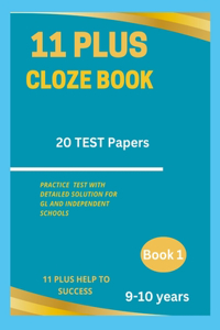11 Plus Cloze Book