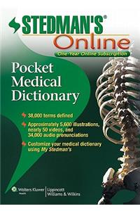Stedman's Pocket Dictionary Online