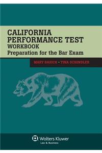 California Performance Test Workbook