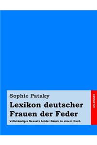 Lexikon deutscher Frauen der Feder