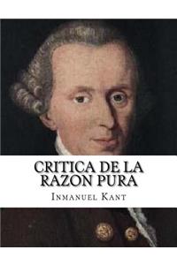Critica de la razon pura