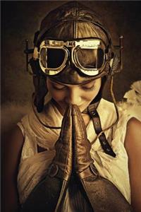 On a Wing and a Prayer - Steampunk Grid Notebook