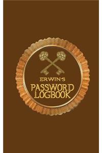 Erwin's Password Logbook