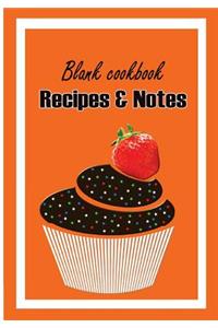 Blank cookbook
