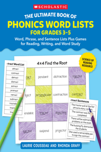 Ultimate Book of Phonics Word Lists: Grades 3-5