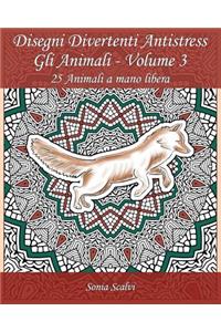 Disegni divertenti antistress - Gli Animali - Volume 3