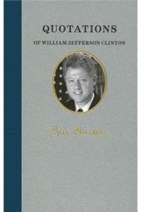 Quotations of William Jefferson Clinton