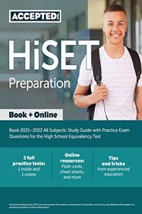 HiSET Preparation Book 2021-2022 All Subjects