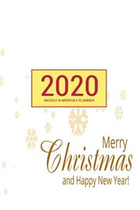 2020 Planner Weekly & Monthly 8.5x11 Inch