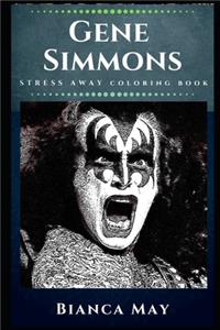Gene Simmons Stress Away Coloring Book