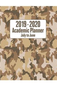 2019 - 2020 Academic Planner July to June
