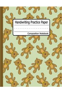 Handwriting Practice paper