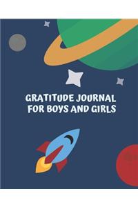 Gratitude Journal for Boys and girls