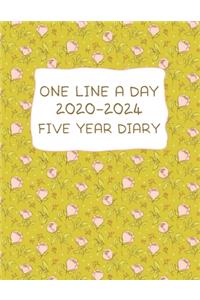 One Line A Day 2020-2024 Five Year Diary