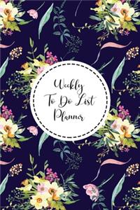 Weekly To Do List Planner