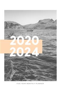 2020 - 2024 Five Year Monthly Planner
