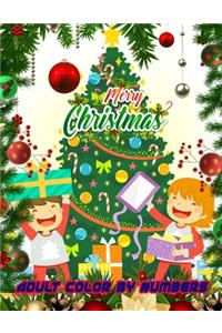 Merry Christmas Adult Color By Numbers