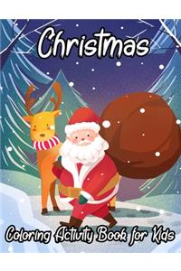 Christmas Coloring Activity Book For Kids