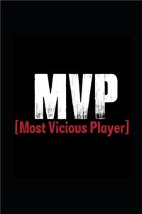 2020 Daily Planner Sports Theme Funny Saying MVP Humor 388 Pages