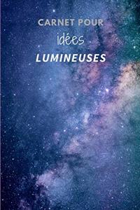 Carnet pour idées lumineuses