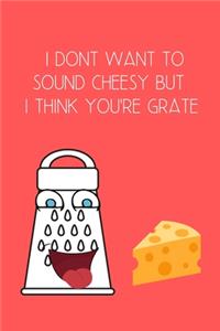 I Don't Want to Sound Cheesy But You're Grate