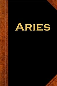 2020 Daily Planner Aries Zodiac Horoscope Vintage 388 Pages